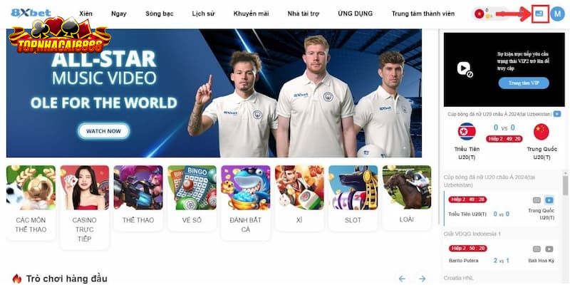 Nhà Cái Uy Tín 8XBET